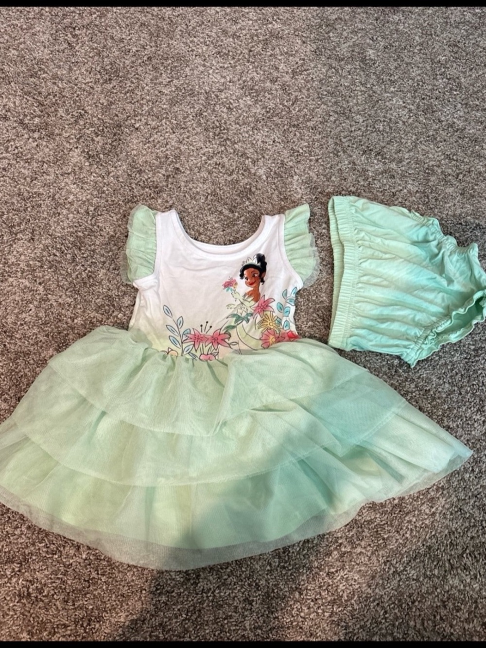 Little Sleepies Disney Princess Play Collection - Tiana Set (12-18 Months)